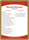 Product image for Manuel Bevand Decklist