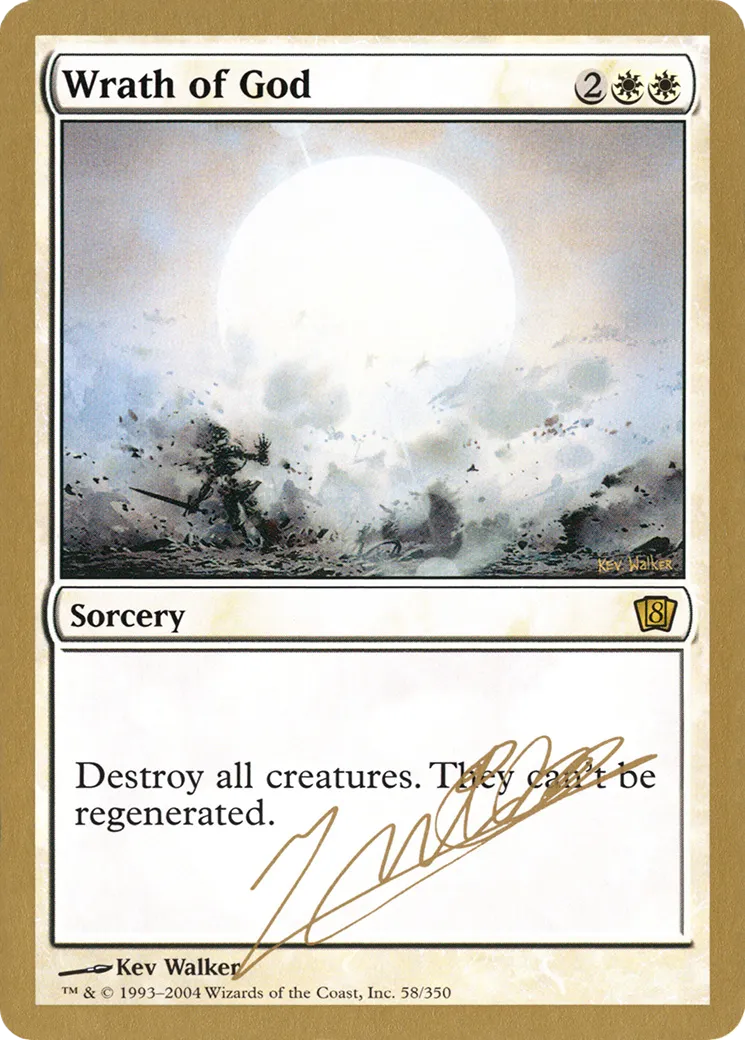 Colère de Dieu — World Championship Decks 2004 — Magic: The Gathering