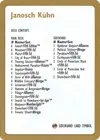 Product image for Janosch Kühn Decklist 1997