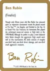 Product image for Ben Rubin Bio