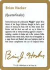 Product image for Brian Hacker Bio