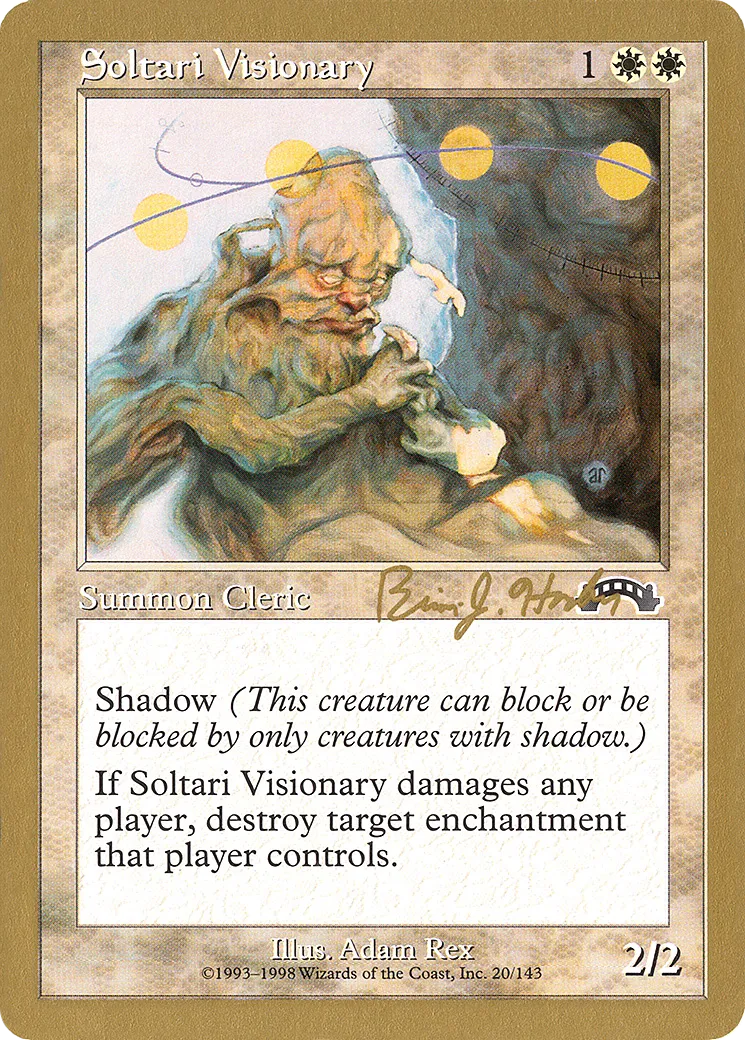 Soltari visionnaire — World Championship Decks 1998 — Magic: The Gathering