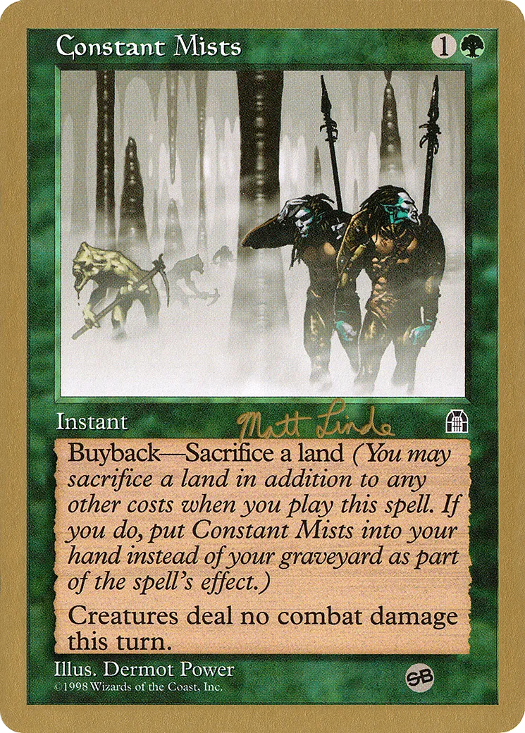 Constant Mists — World Championship Decks 1999 — Magic: The Gathering