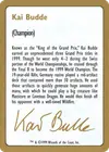 Product image for Kai Budde Bio