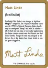 Product image for Matt Linde Bio
