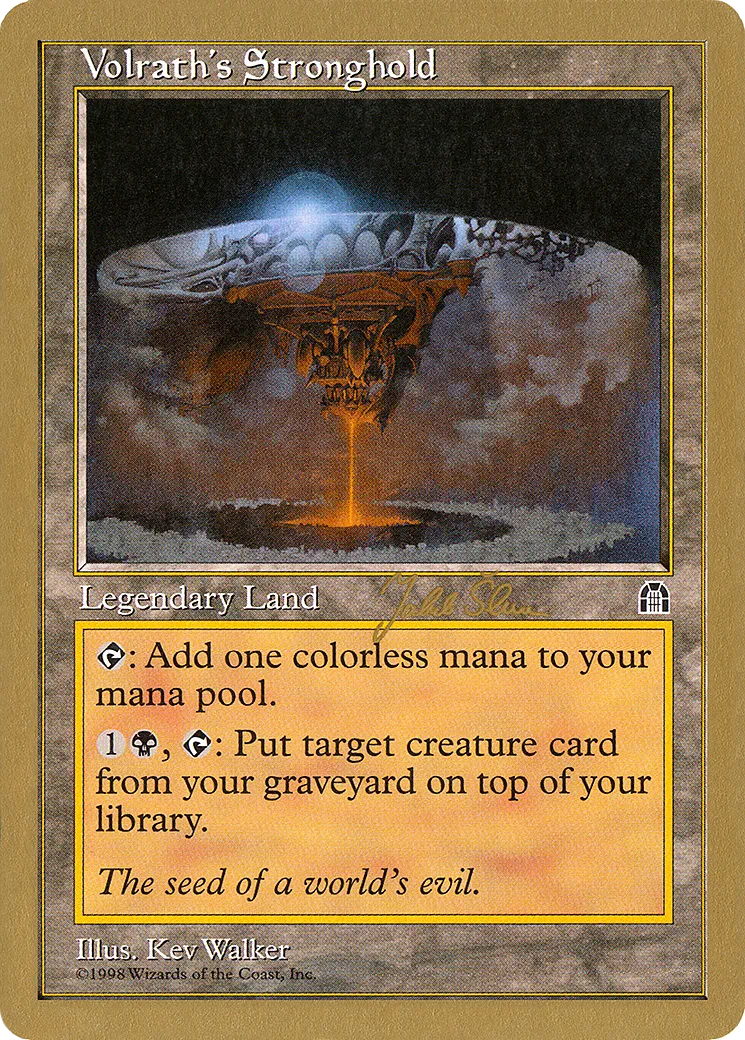 Volrath's Stronghold — World Championship Decks 1999 — Magic: The Gathering