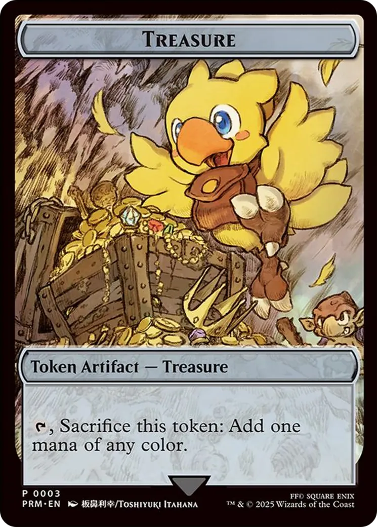 Treasure — FIN Asia WPN Promo Tokens — Magic: The Gathering