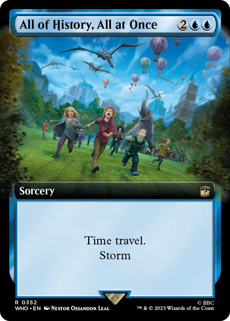 All of History, All at Once — Doctor Who — Magic: The Gathering