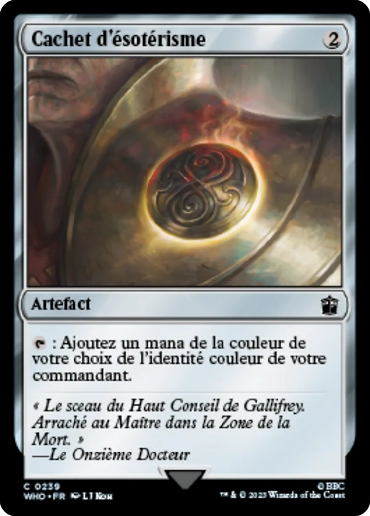 Cachet d'ésotérisme — Doctor Who — Magic: The Gathering