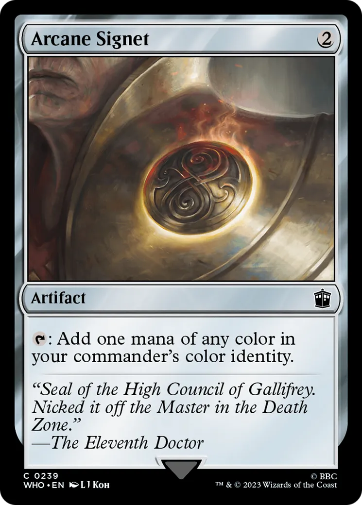 Cachet d'ésotérisme — Doctor Who — Magic: The Gathering