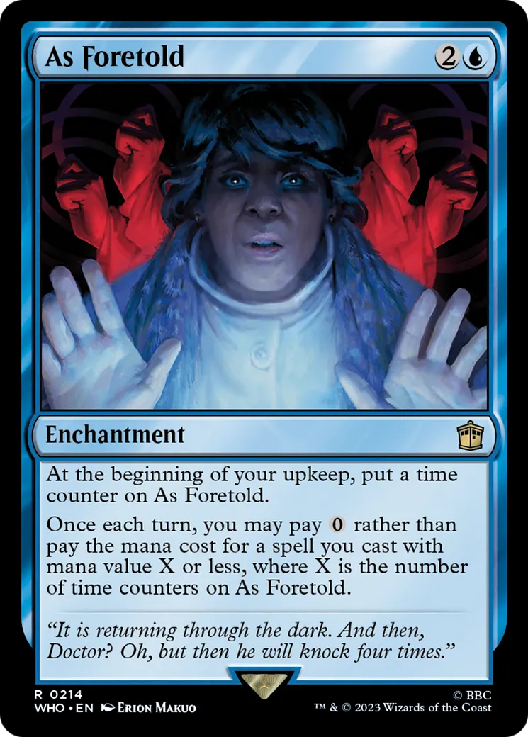As Foretold from Doctor Who - Magic: The Gathering