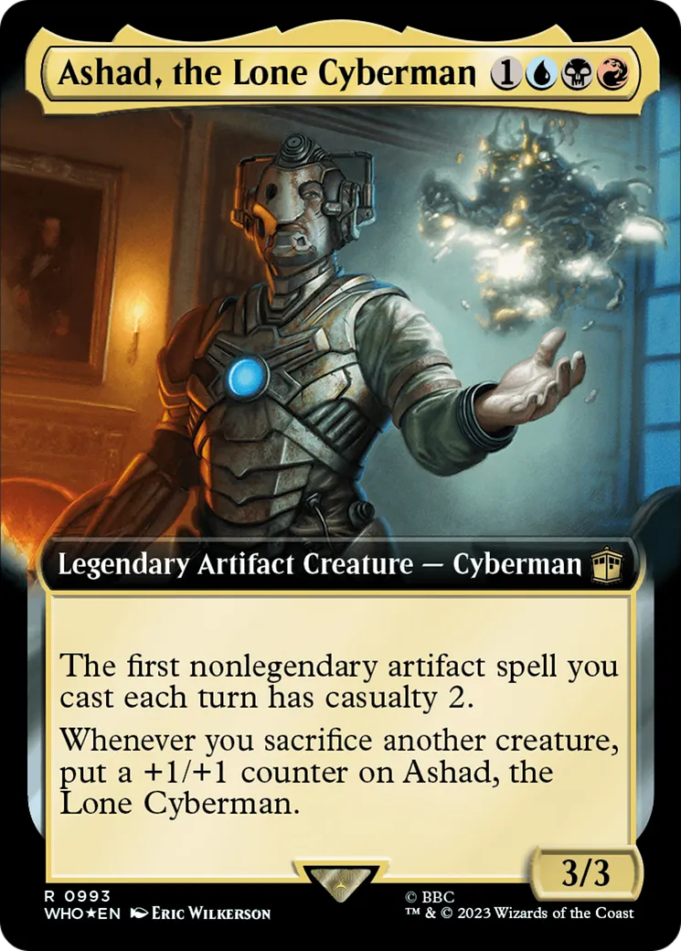 Ashad, le Cyberman solitaire — Doctor Who — Magic: The Gathering