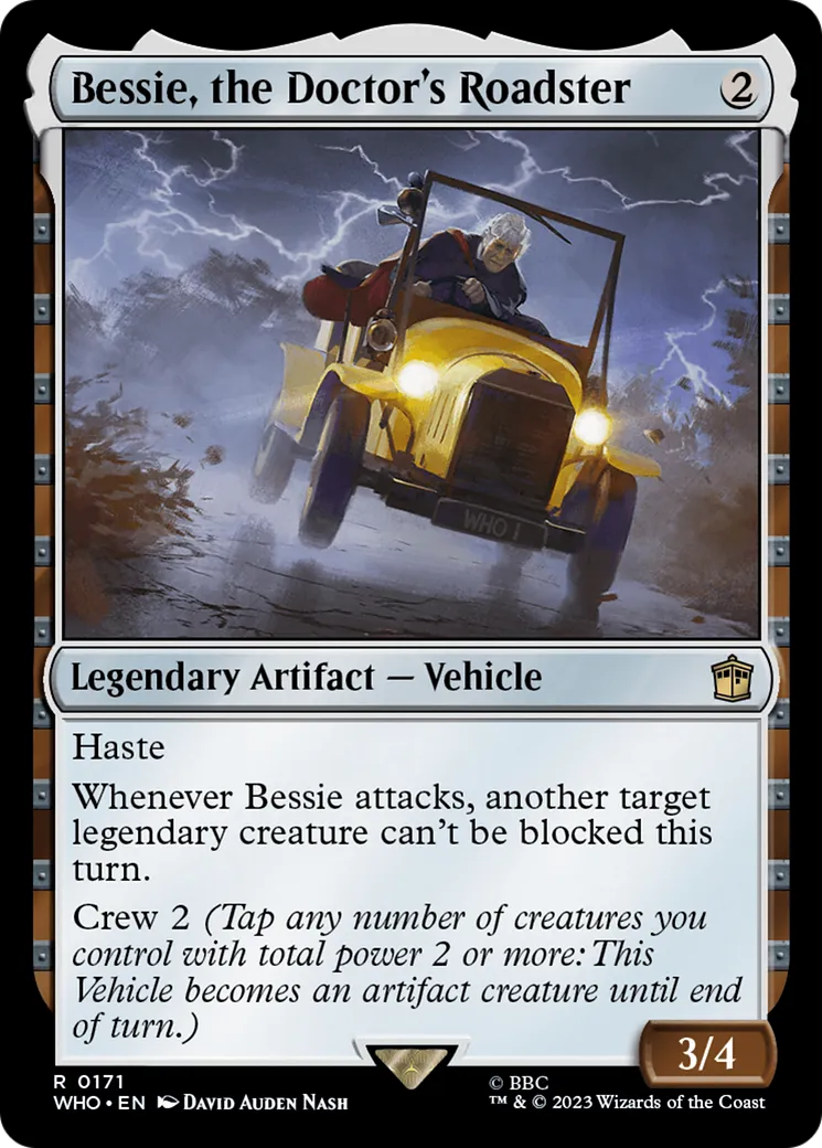 Bessie, the Doctor's Roadster — Doctor Who — Magic: The Gathering