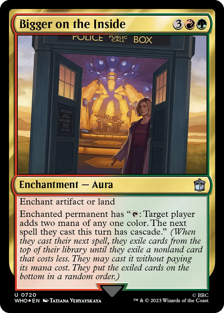 Bigger on the Inside — Doctor Who — Magic: The Gathering