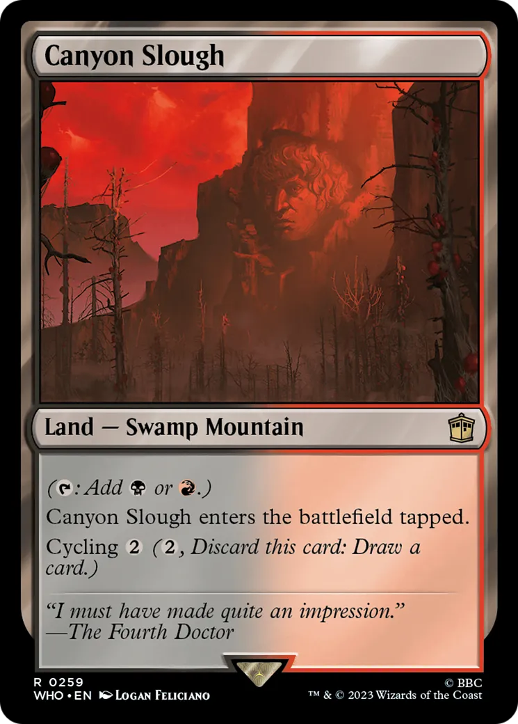 Canyon Slough — Doctor Who — Magic: The Gathering