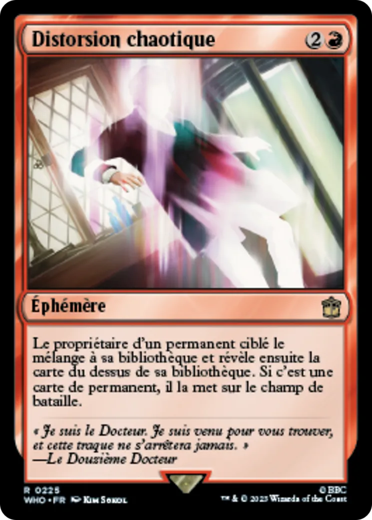 Distorsion chaotique — Doctor Who — Magic: The Gathering