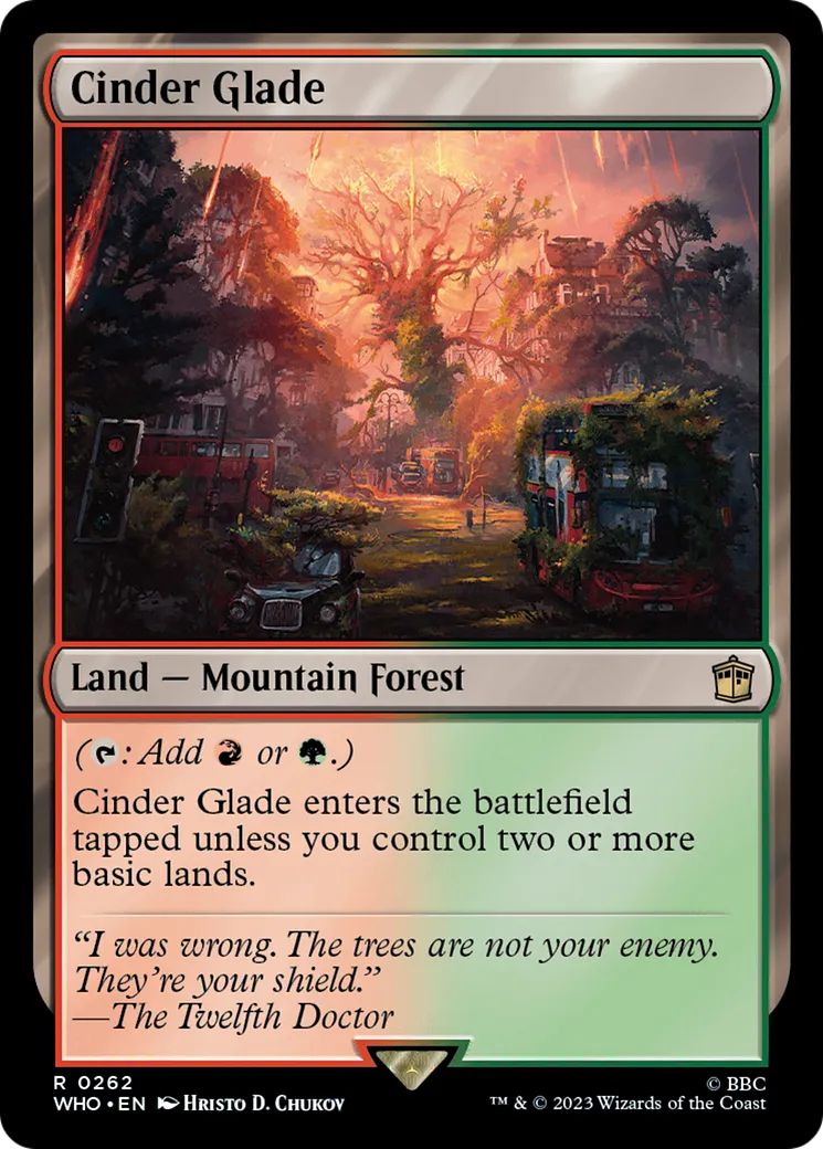 Cinder Glade — Doctor Who — Magic: The Gathering