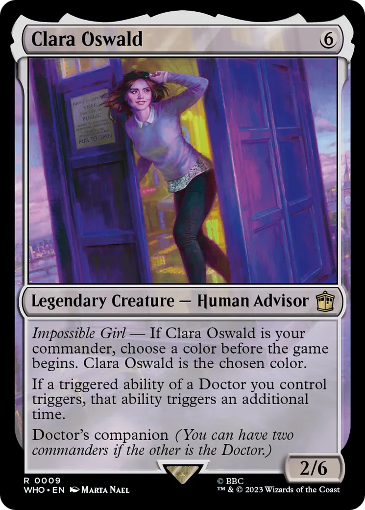Clara Oswald — Doctor Who — Magic: The Gathering