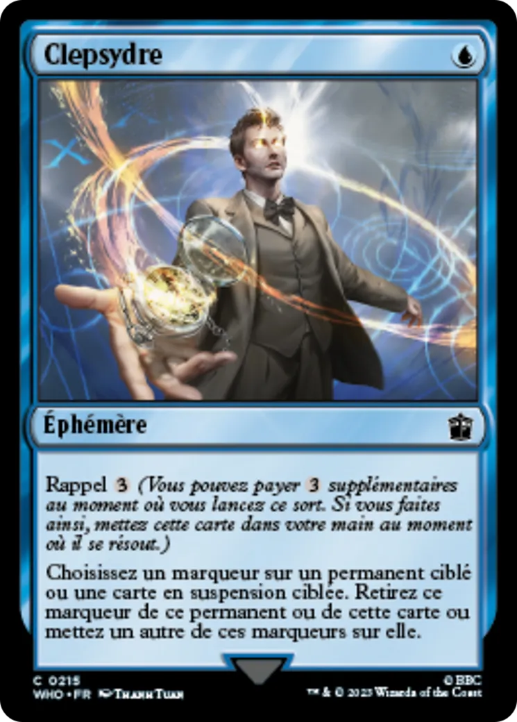 Clepsydre — Doctor Who — Magic: The Gathering