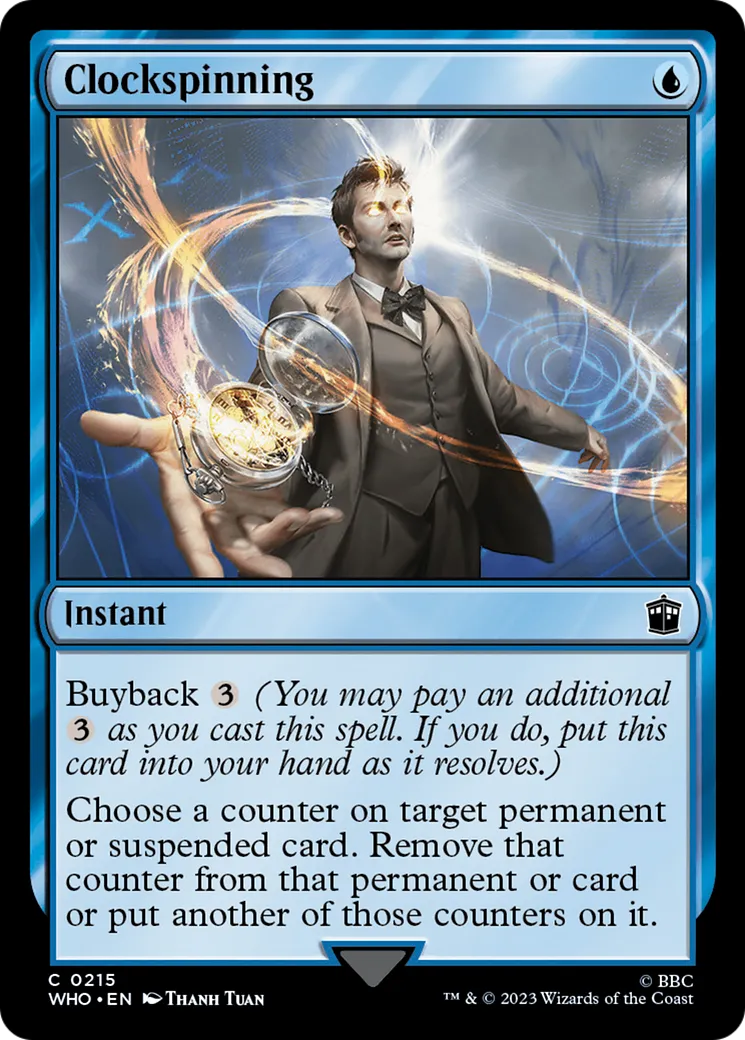 Clockspinning — Doctor Who — Magic: The Gathering