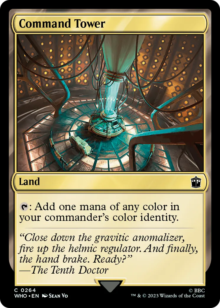 Tour de commandement — Doctor Who — Magic: The Gathering