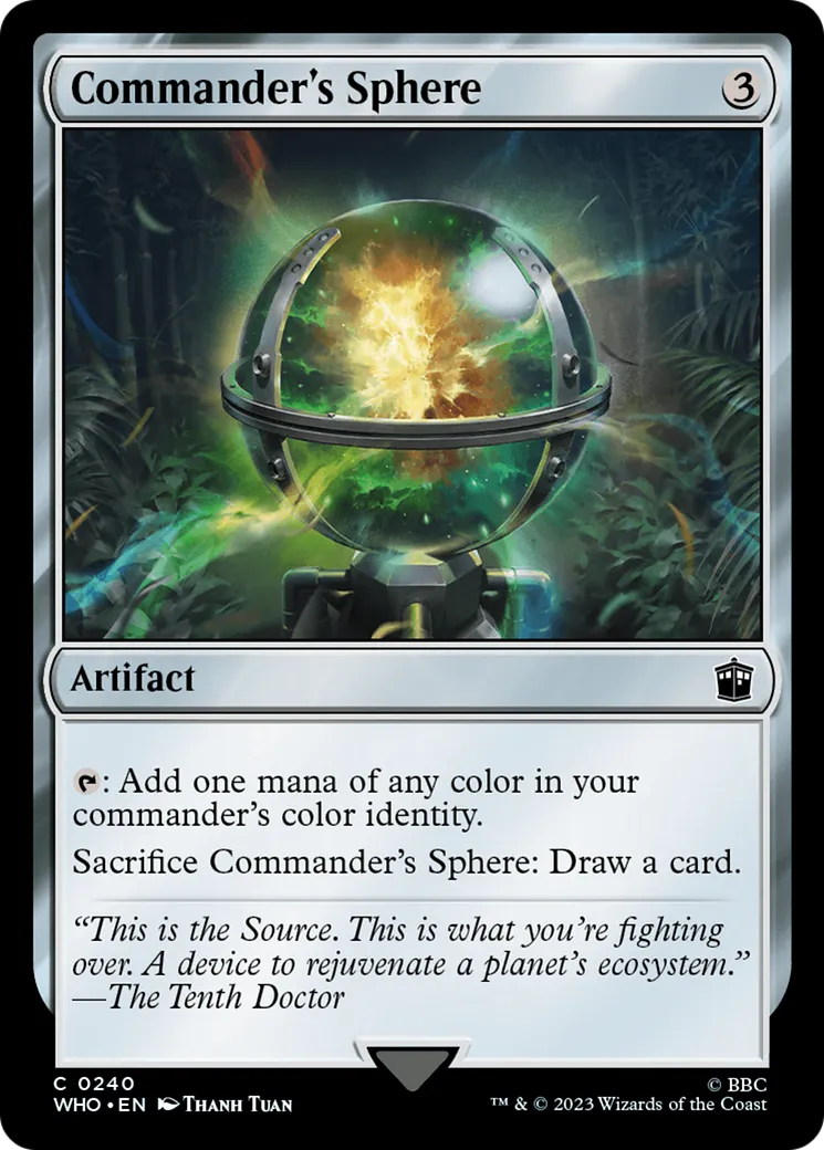 Sphère du commandant — Doctor Who — Magic: The Gathering