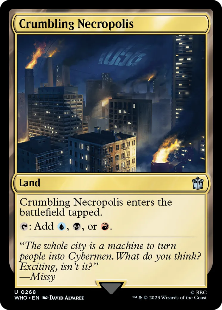 Nécropole croulante — Doctor Who — Magic: The Gathering