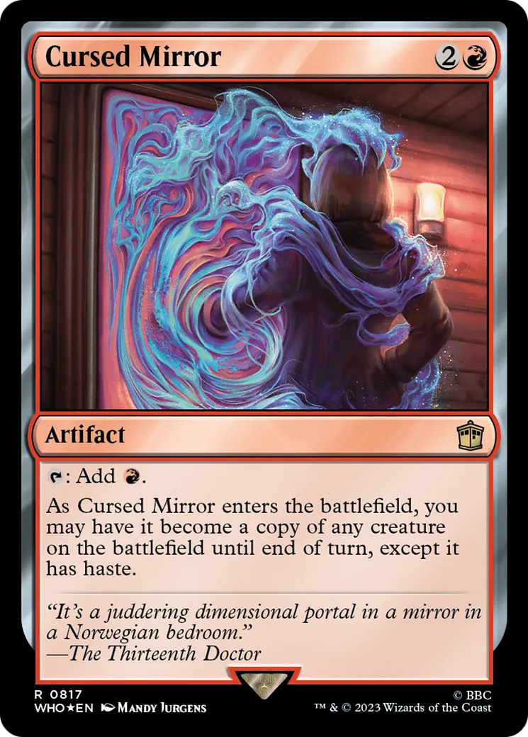 Cursed Mirror — Doctor Who — Magic: The Gathering
