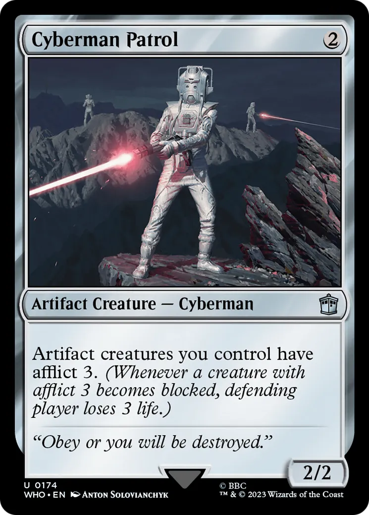 Patrouille de Cybermen — Doctor Who — Magic: The Gathering