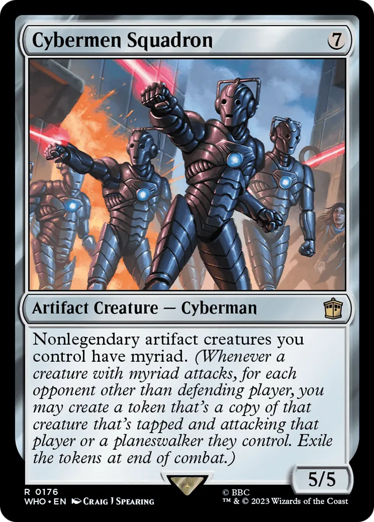 Cybermen Squadron — Doctor Who — Magic: The Gathering