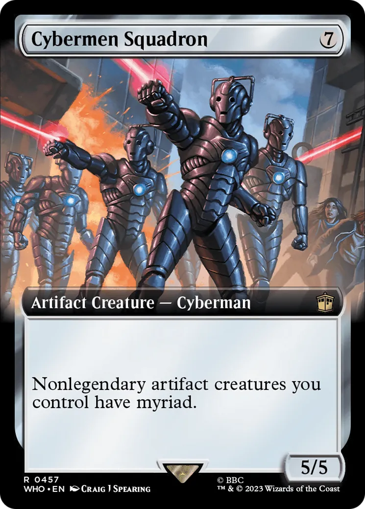 Escadron de Cybermen — Doctor Who — Magic: The Gathering