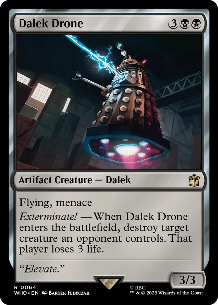 Dalek Drone from Doctor Who - Magic: The Gathering