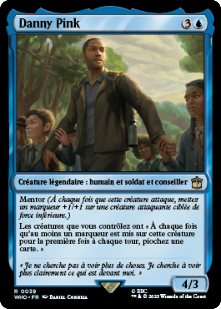Danny Pink — Doctor Who — Magic: The Gathering