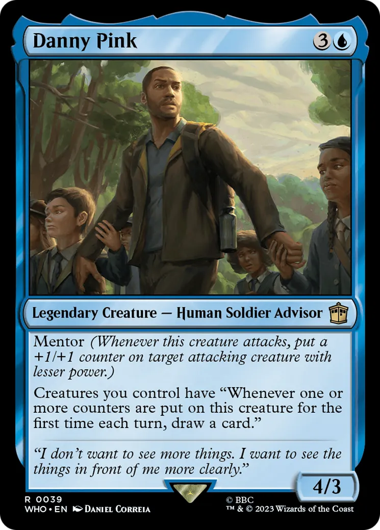 Danny Pink — Doctor Who — Magic: The Gathering