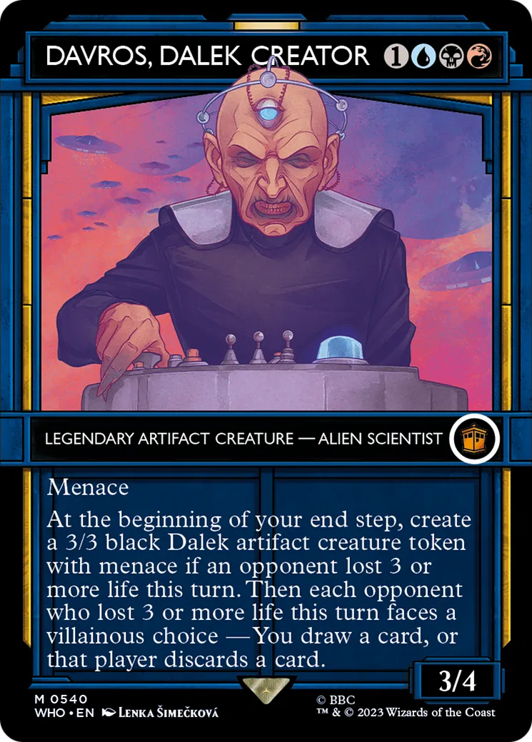 Davros, Dalek Creator — Doctor Who — Magic: The Gathering