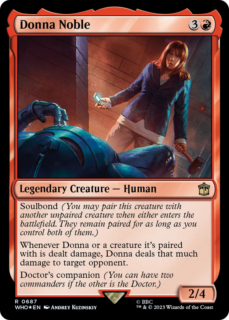 Donna Noble — Doctor Who — Magic: The Gathering