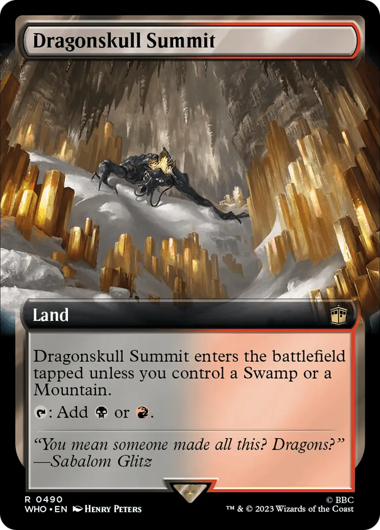 Dragonskull Summit — Doctor Who — Magic: The Gathering