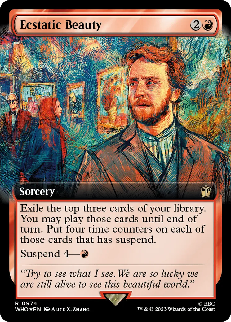 Ecstatic Beauty — Doctor Who — Magic: The Gathering