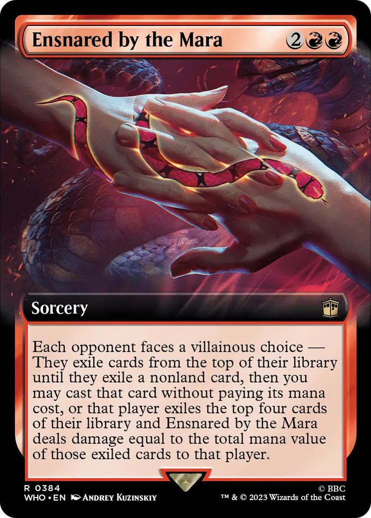 Ensnared by the Mara — Doctor Who — Magic: The Gathering