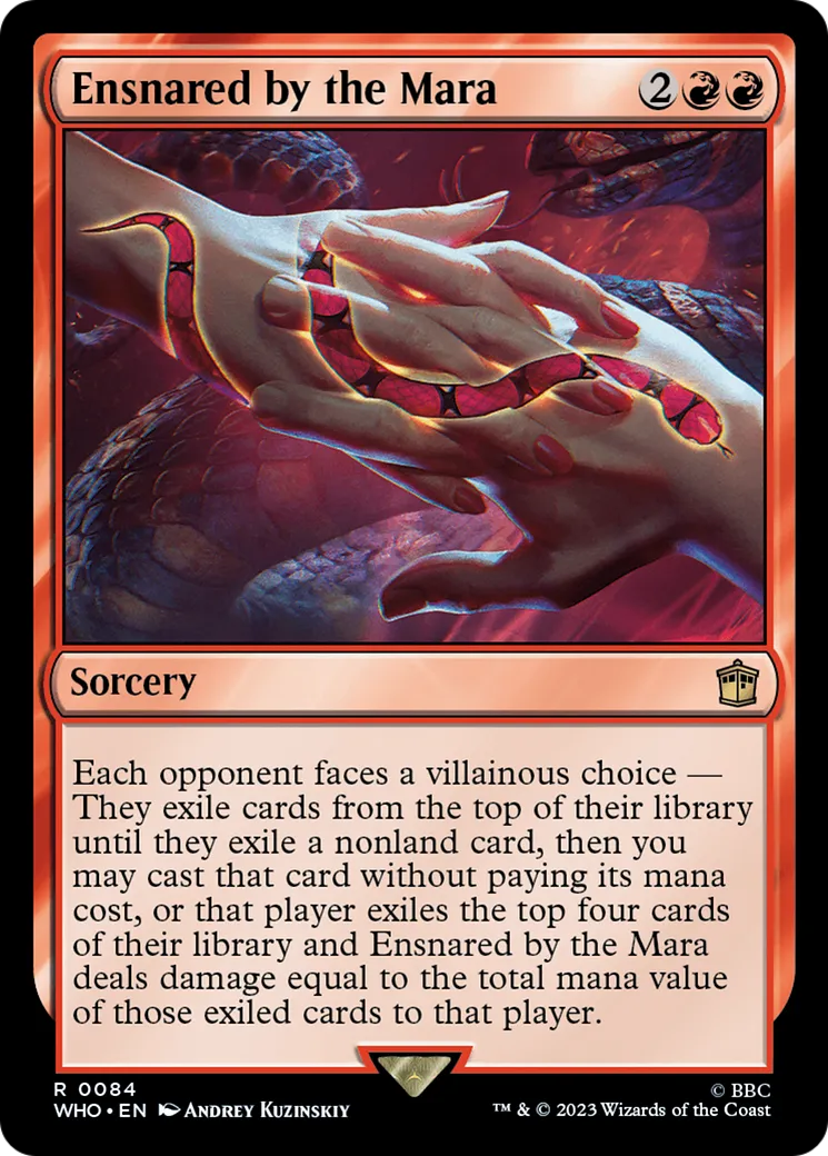 Sous l'emprise du Mara — Doctor Who — Magic: The Gathering
