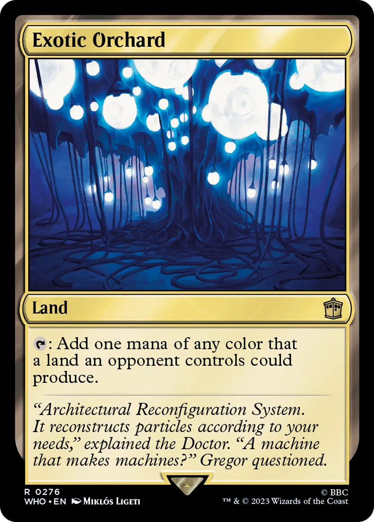 Exotic Orchard — Doctor Who — Magic: The Gathering