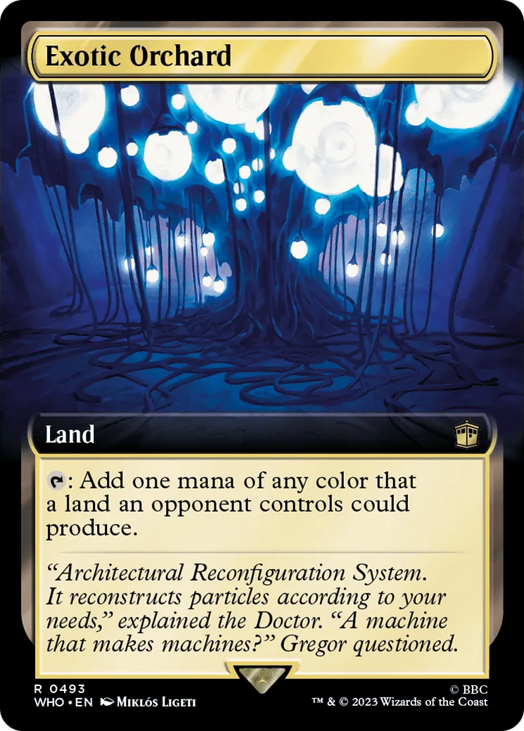 Exotic Orchard — Doctor Who — Magic: The Gathering