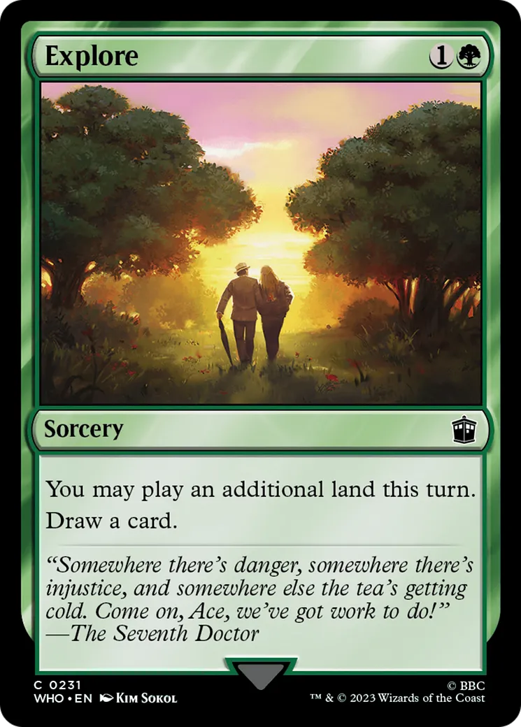 Explore — Doctor Who — Magic: The Gathering