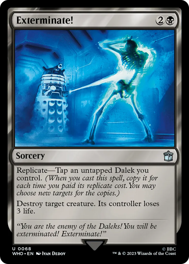 Exterminer ! — Doctor Who — Magic: The Gathering