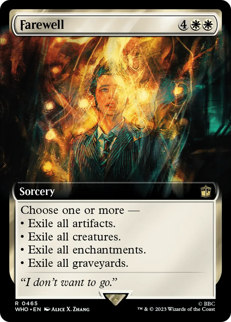 Adieu — Doctor Who — Magic: The Gathering