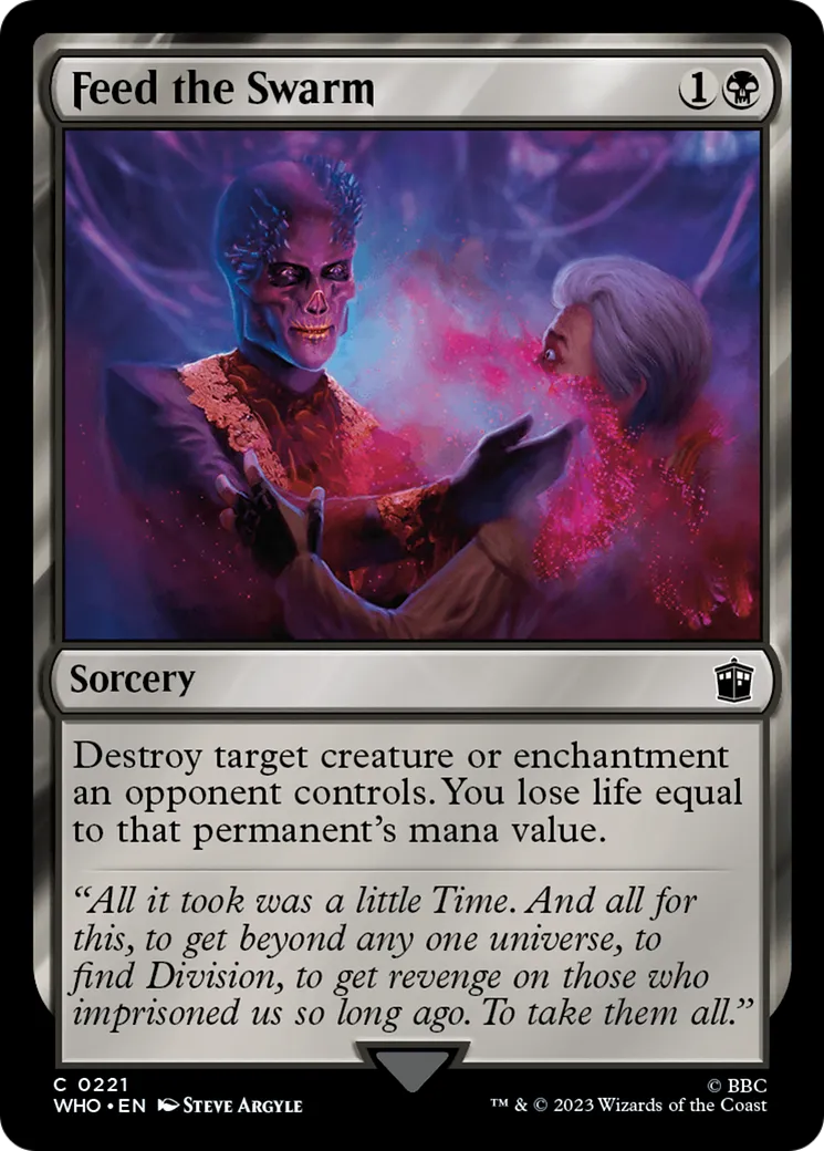 Feed the Swarm — Doctor Who — Magic: The Gathering