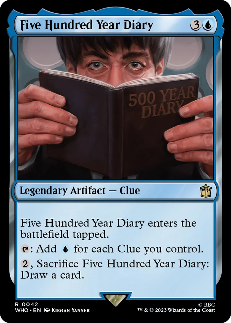 Journal de cinq cents ans — Doctor Who — Magic: The Gathering
