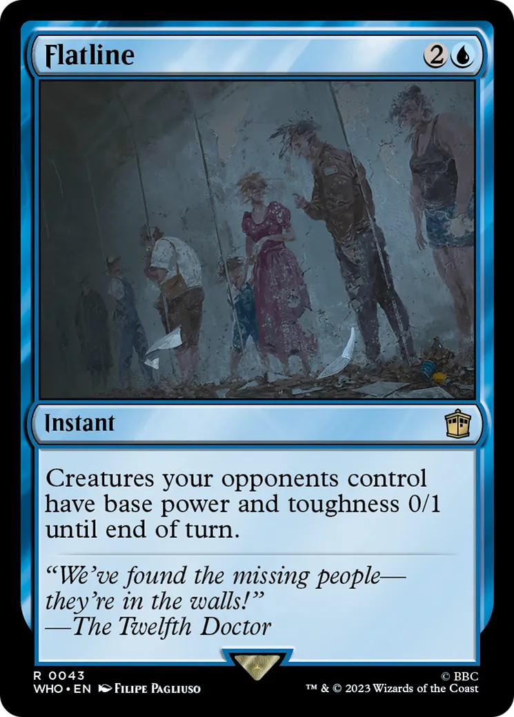 À plat — Doctor Who — Magic: The Gathering