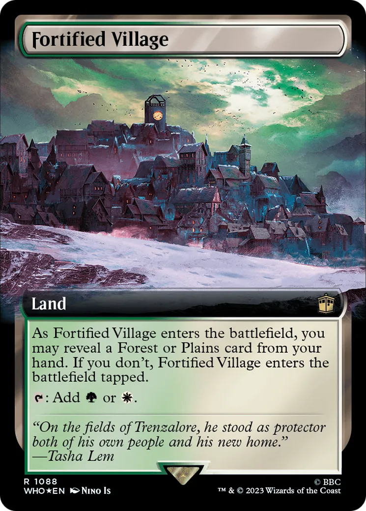 Village fortifié — Doctor Who — Magic: The Gathering