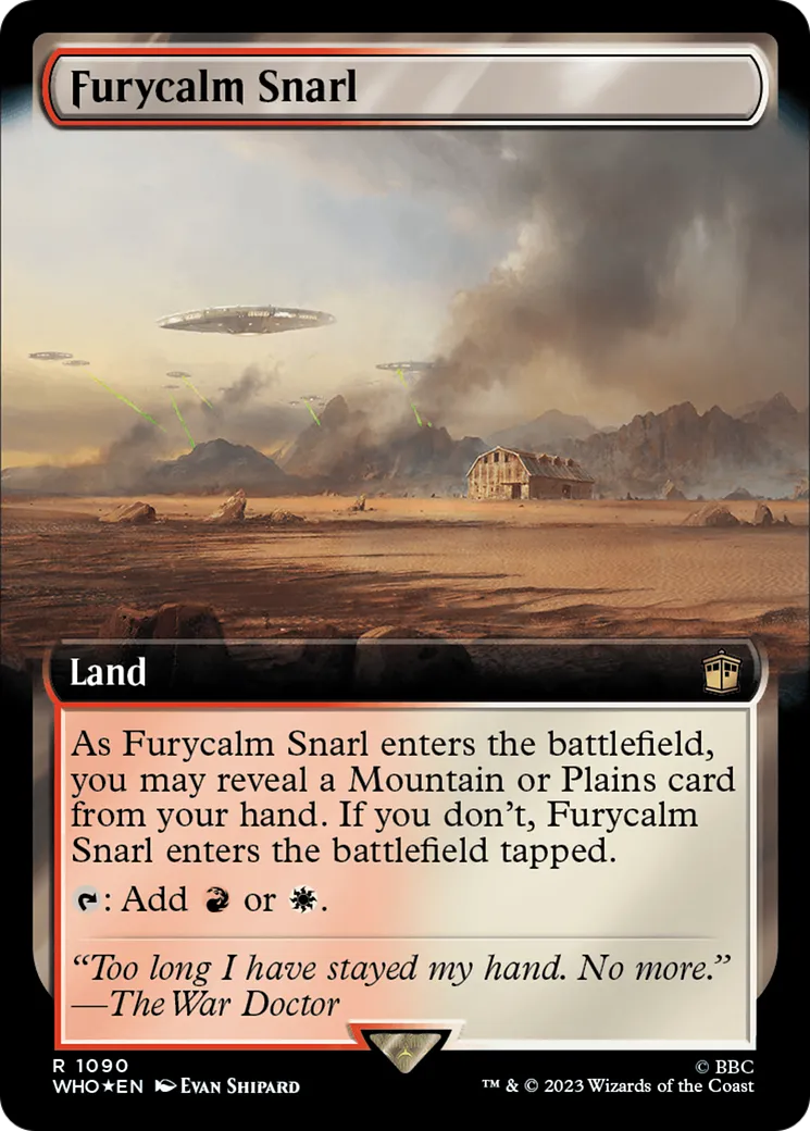 Furycalm Snarl — Doctor Who — Magic: The Gathering